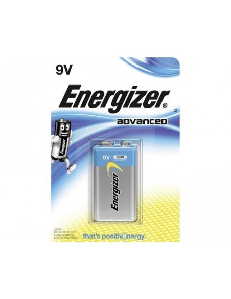 Pile alcaline Energizer 6LR61 Eco Advanced (ex-HIGH TECH) - Bister de 1 - LCDP - Radiocommande.fr