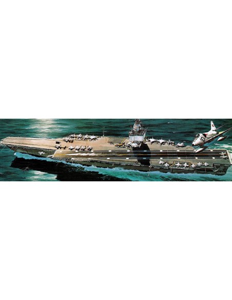 Maquette à construire porte avion U.S.S. Enterprise - LCDP - Radiocommande.fr
