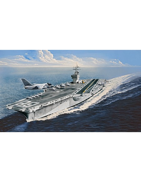 Maquette à construire porte avion U.S.S. Nimitz - LCDP - Radiocommande.fr