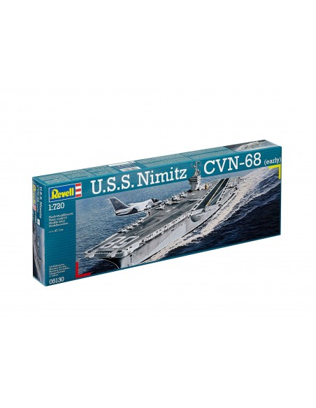 Maquette à construire porte avion U.S.S. Nimitz - LCDP - Radiocommande.fr