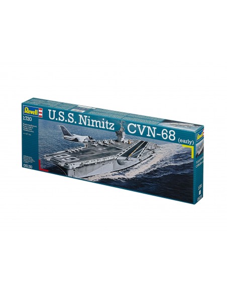 Maquette à construire porte avion U.S.S. Nimitz - LCDP - Radiocommande.fr