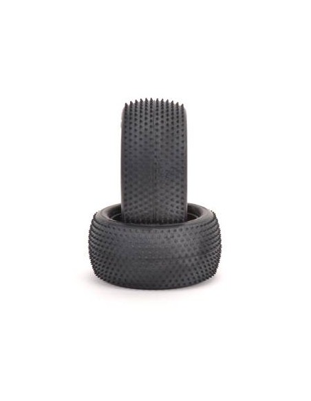 PNEU indoor U6608 - Mini Pin - Jaune - arrière - 2.2 (pr) - LCDP - Radiocommande.fr