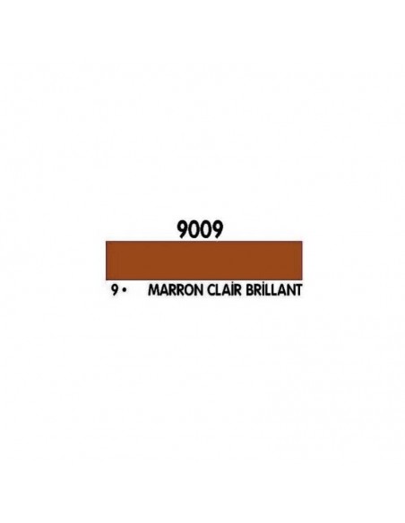 HELLER 09009 MARRON CLAIR BRILLANT ACRYLIQUE 12ML A L'UNITÉ - LCDP - Radiocommande.fr