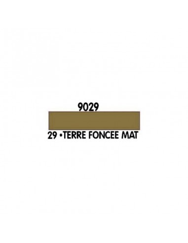 HELLER 09029 TERRE FONCEE MAT ACRYLIQUE 12ML A L'UNITÉ - LCDP - Radiocommande.fr
