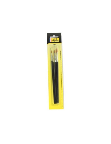 HELLER 09901 BLISTER PINCEAUX - N° 3/0 - 3 -  6 - 10 - LCDP - Radiocommande.fr