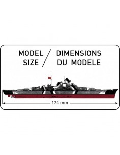 HELLER 49051 1/2000 - CUIRASSE BISMARCK - LCDP - Radiocommande.fr 2