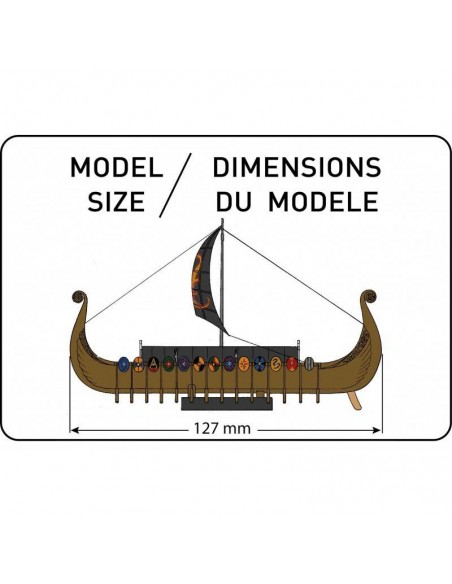 HELLER 49056 1/180 - DRAKKAR OSEBERG - LCDP - Radiocommande.fr