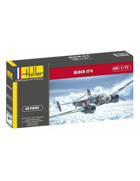 MAQUETTE HELLER 80312 AVION MILITAIRE FRANCAIS BLOCH 174 1/72 - LCDP - Radiocommande.fr