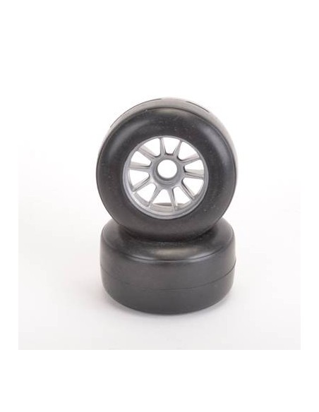 XG-571 - Shimizu F1 Front Tire - préencollé - Paire - LCDP - Radiocommande.fr