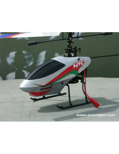 HELICO MONOROTOR H15 2.4G MODE 2 - LCDP - Radiocommande.fr