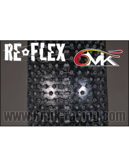 Pneus "Reflex" CS montés/collés (la paire) - LCDP - Radiocommande.fr