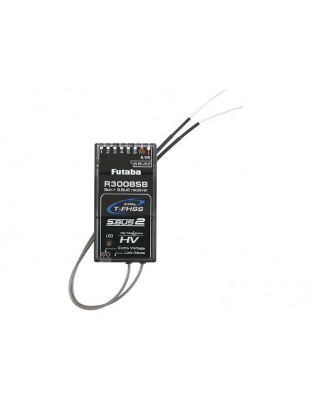 Recepteur futaba R3008SB T-FHSS - LCDP - Radiocommande.fr