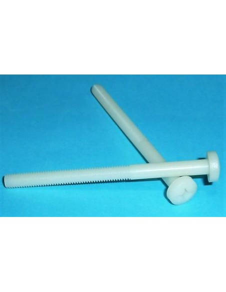 Vis à tête cylindrique PA M6x80 par 10 - LCDP - Radiocommande.fr