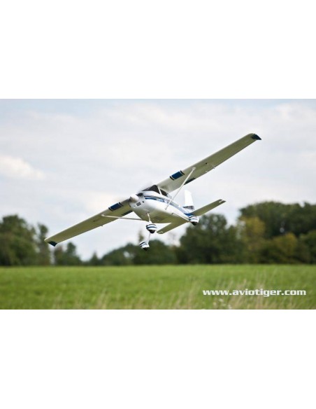 Avion CESSNA 182 F-1420 ARF 2.4G - LCDP - Radiocommande.fr
