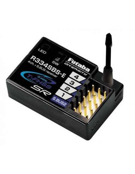 Futaba RECEPTEUR R334SBS-E 2.4 GHZ - LCDP - Radiocommande.fr