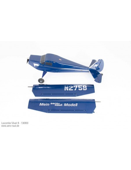Avion Luscombe Silvaire 8 - LCDP - Radiocommande.fr