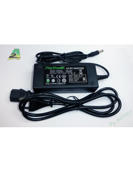 Alimentation 12V - 5A pour Chargeur AP6 Pocket - LCDP - Radiocommande.fr