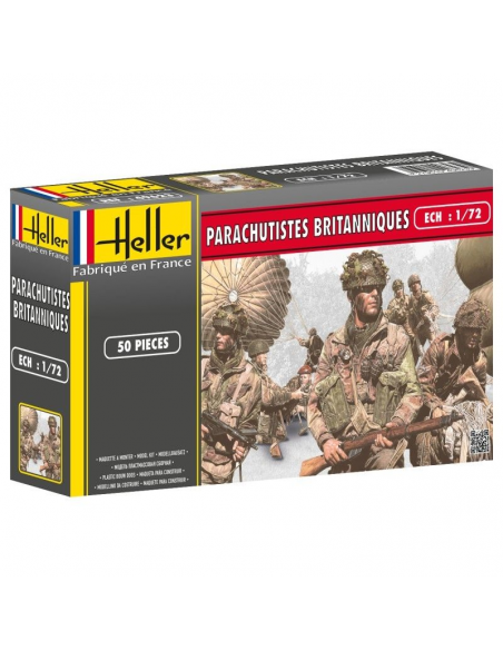 FIGURINES HELLER PARAS BRITANNIQUES - LCDP - Radiocommande.fr