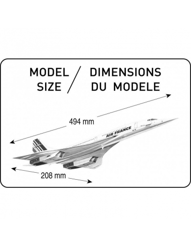 HELLER 80445 1/125 - CONCORDE - LCDP - Radiocommande.fr