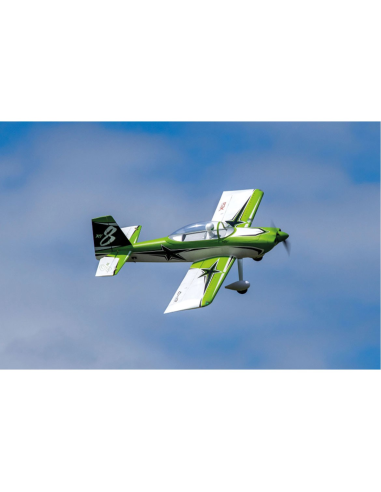 Avion RV-8 SUPER PNP NIGHT AVEC ÉCLAIRAGE AU FLOTTEUR AURA 8 ET NUIT - LCDP - Radiocommande.fr
