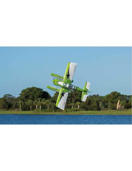 Avion RV-8 SUPER PNP NIGHT AVEC ÉCLAIRAGE AU FLOTTEUR AURA 8 ET NUIT - LCDP - Radiocommande.fr