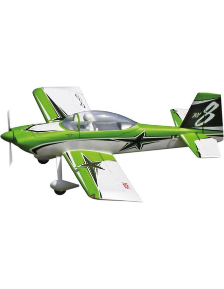 Avion RV-8 SUPER PNP AVEC AURA 8 - LCDP - Radiocommande.fr