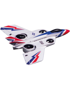Avion FV-31 CYPHER VTOL SUPER PNP ROUGE / BLANC / BLEU - LCDP - Radiocommande.fr