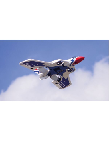 Avion FV-31 CYPHER VTOL SUPER PNP ROUGE / BLANC / BLEU - LCDP - Radiocommande.fr