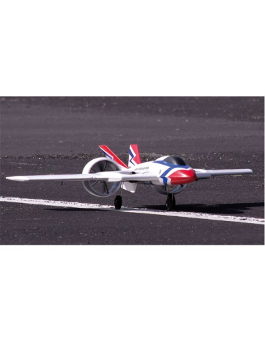 Avion FV-31 CYPHER VTOL SUPER PNP ROUGE / BLANC / BLEU - LCDP - Radiocommande.fr