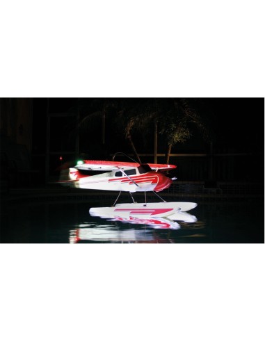 Avion PREMIER AVION CESSNA 170 SUPER PNP NUIT AVEC AURA 8 - LCDP - Radiocommande.fr