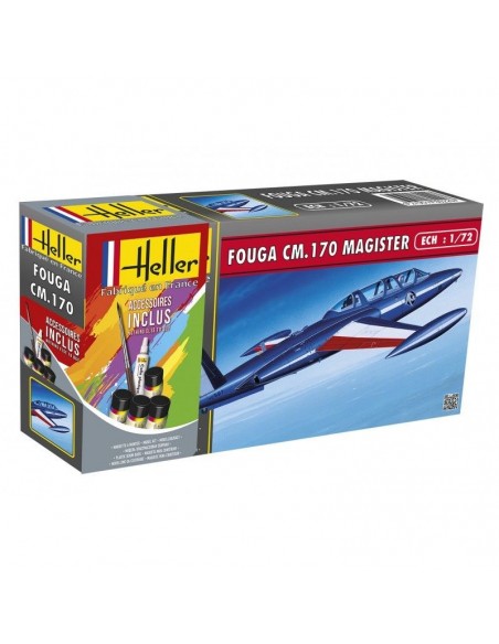 Fouga Magister Cm 170 1/72 - LCDP - Radiocommande.fr