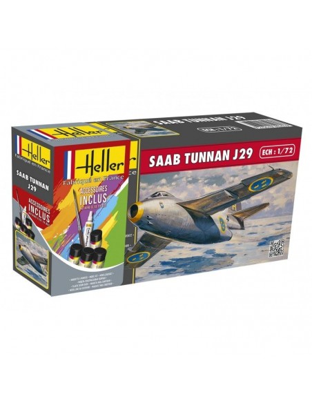 MAQUETTE AVIONS Saab Tunnan 1/72 - LCDP - Radiocommande.fr