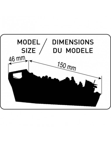 Lcvp Landing Craft 1/72 - LCDP - Radiocommande.fr