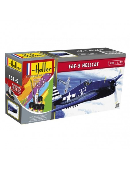 MAQUETTE AVIONS F6f-5 Hellcat 1/72 - LCDP - Radiocommande.fr