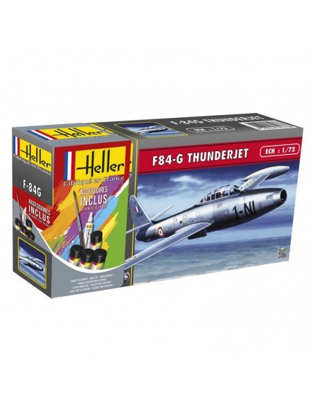 MAQUETTE AVIONS F-84g Thunderjet 1/72 - LCDP - Radiocommande.fr