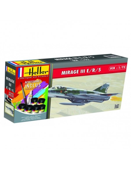 Avion Amd Mirage Iiie/R/5 Ba 1/72 - LCDP - Radiocommande.fr