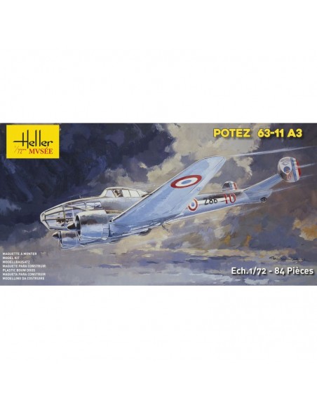 Avion Potez 63-11 A3 1/72 - LCDP - Radiocommande.fr