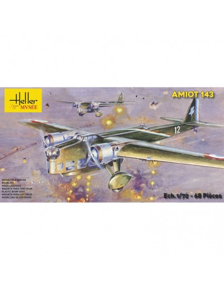 Avion Amiot 143 1/72 - LCDP - Radiocommande.fr