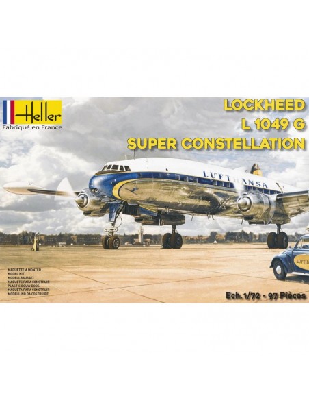 Avion Lockheed L-1049 G Super Constellation 1/72 - LCDP - Radiocommande.fr