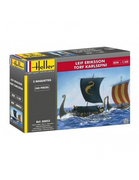 MAQUETTE Leif Erikson Et Torf Karlsefni 1/60 - LCDP - Radiocommande.fr