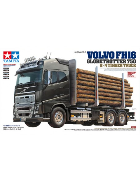 Camion Volvo FH16 Globetrotter 750 6x4 - LCDP - Radiocommande.fr