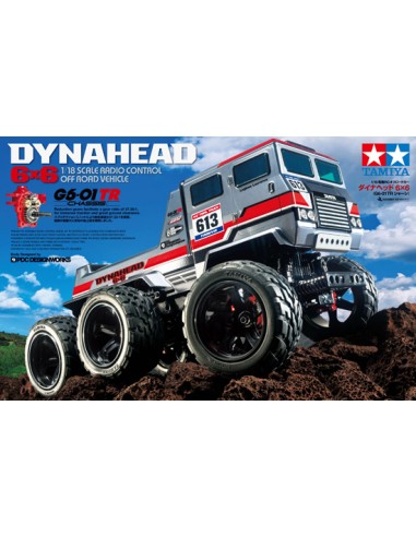 Camion Dynahead 6x6 G6-01TR - LCDP - Radiocommande.fr