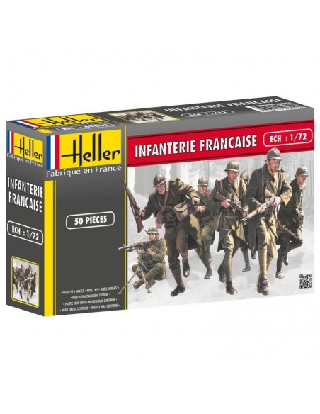 FIGURINES Infanterie Francaise 1/72 - LCDP - Radiocommande.fr