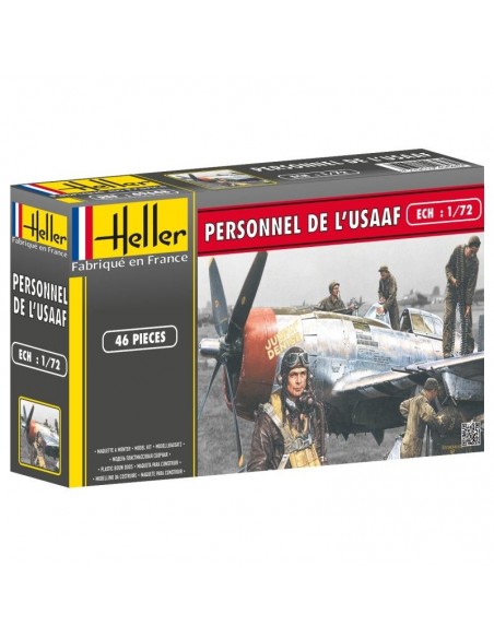 FIGURINES Personnel De L'usaaf 1/72 - LCDP - Radiocommande.fr