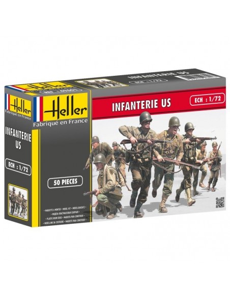 Figurines Infanterie Us 1/72 - LCDP - Radiocommande.fr