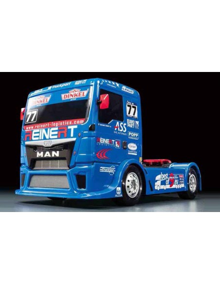 Camion MAN TGS Reinert Racing TT01E - LCDP - Radiocommande.fr