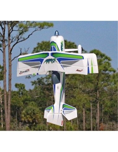 Avion PREMIER AIRCRAFT MAMBA 10 SUPER PNP BI-PLANE GREEN WITH AURA 8 - LCDP - Radiocommande.fr