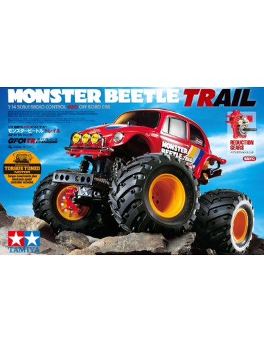 TAMIYA VOITURE Monster Beetle Trail GF01 TR | Ventedemodelisme.fr