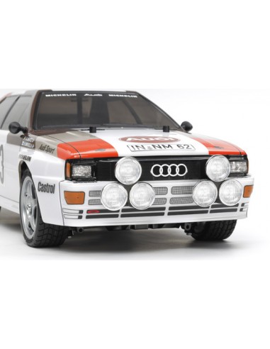 TAMIYA VOITURE Audi Quattro A2 TT02 - LCDP - Radiocommande.fr