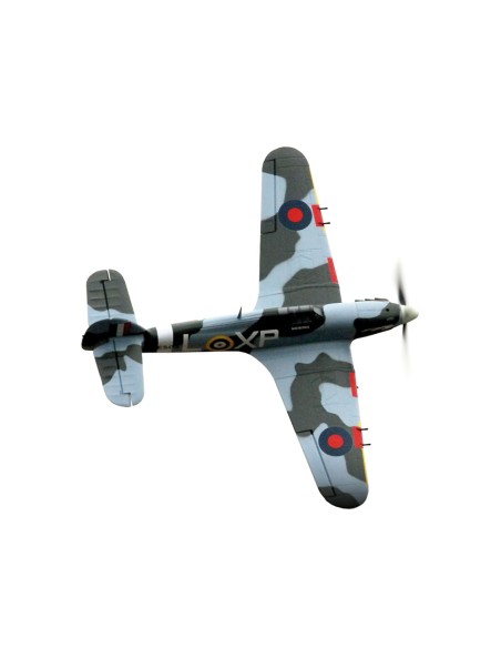 Avion radiocommandé Hurricane Vert d'ouragan PNP 4 canaux SW 75 cm - LCDP - Radiocommande.fr